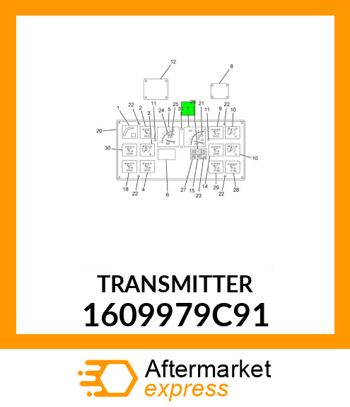 TRANSMITTER 1609979C91