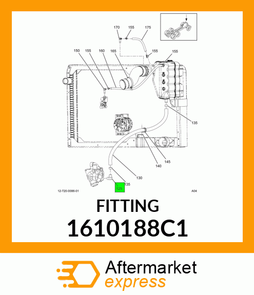 FITTING 1610188C1