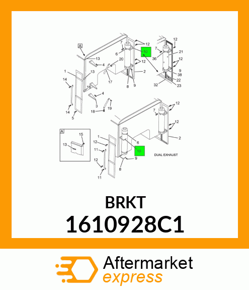 BRKT 1610928C1