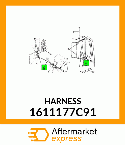 HARNESS 1611177C91