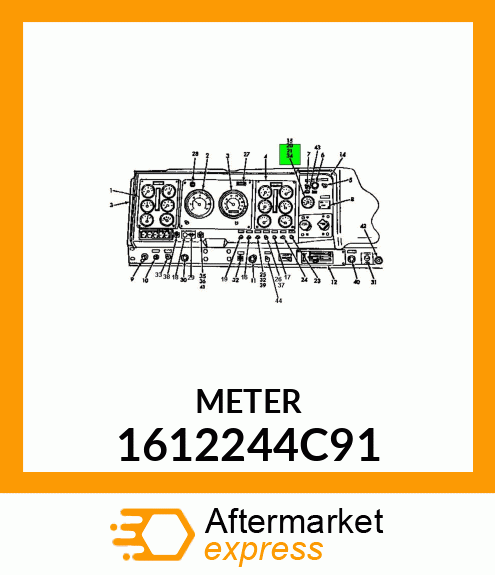 METER 1612244C91