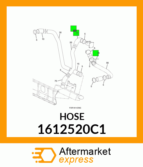 HOSE 1612520C1