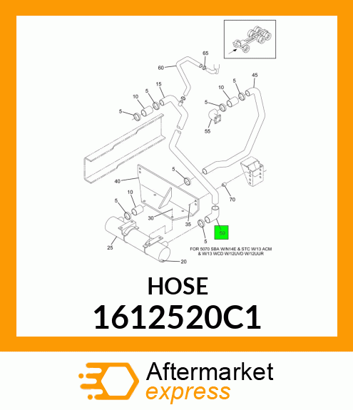 HOSE 1612520C1