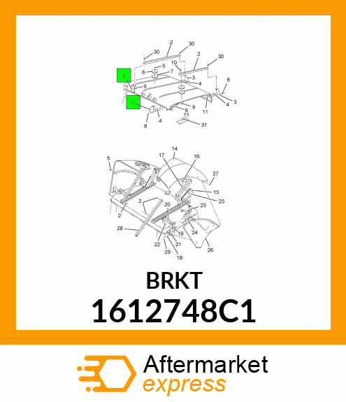 BRKT 1612748C1