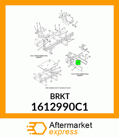 BRKT 1612990C1