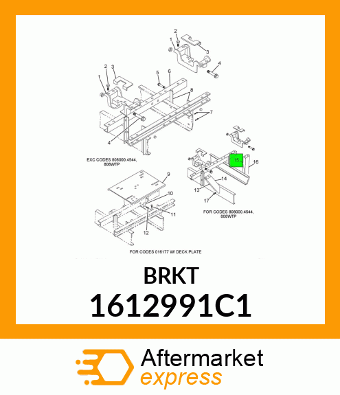 BRKT 1612991C1