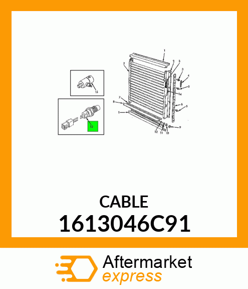 CABLE 1613046C91