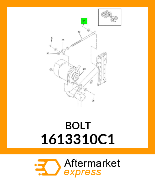 BOLT 1613310C1