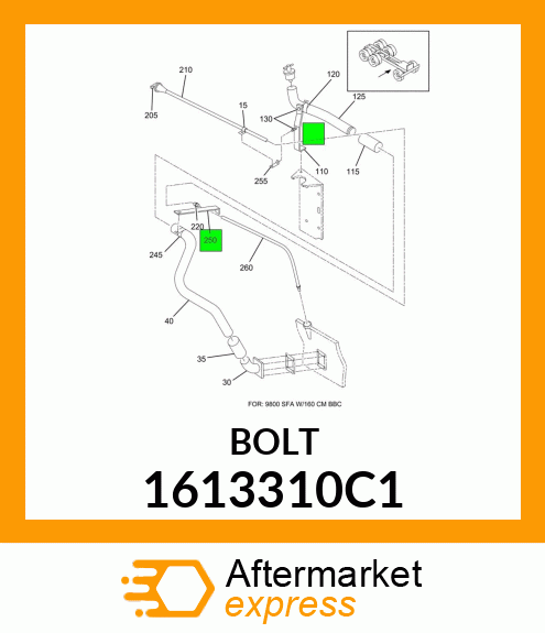 BOLT 1613310C1