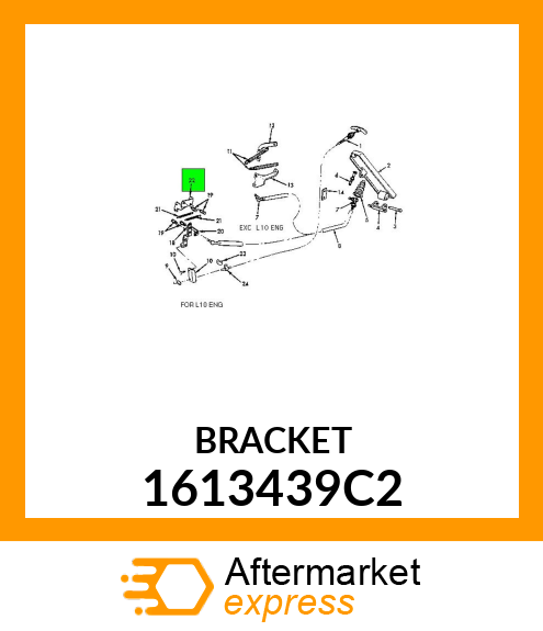 BRACKET 1613439C2