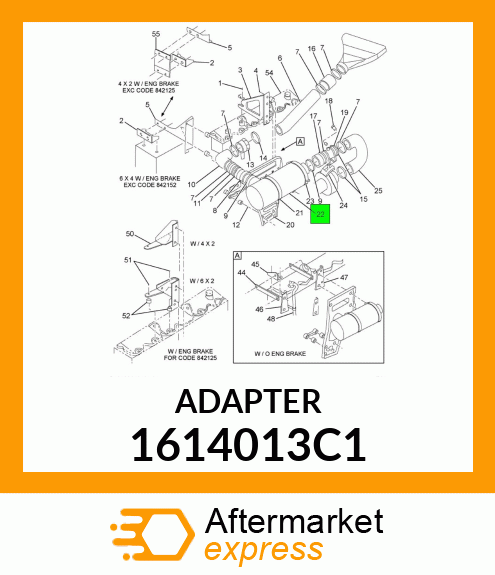 ADAPTER 1614013C1