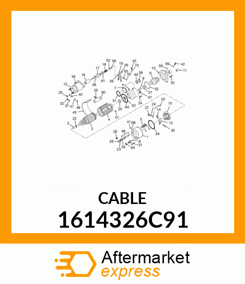 CABLE 1614326C91