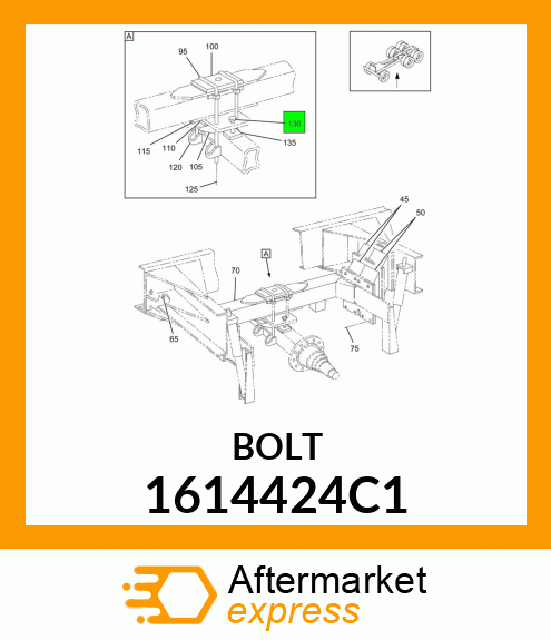 BOLT 1614424C1