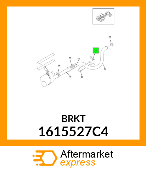 BRKT 1615527C4