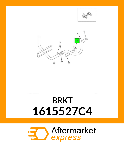 BRKT 1615527C4