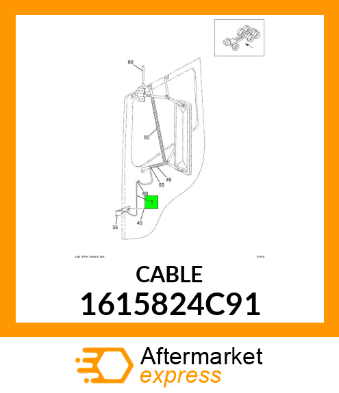 CABLE 1615824C91