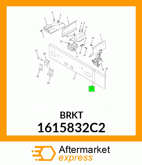 BRKT 1615832C2