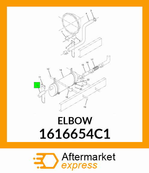 ELBOW 1616654C1
