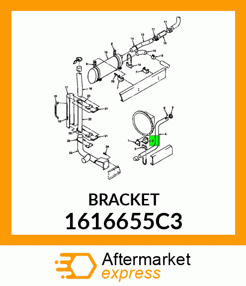 BRACKET 1616655C3