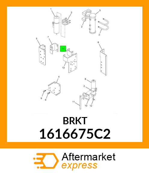 BRKT 1616675C2