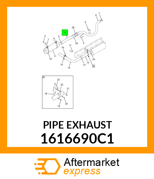 PIPE_EXHAUST 1616690C1