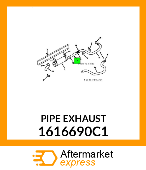 PIPE_EXHAUST 1616690C1