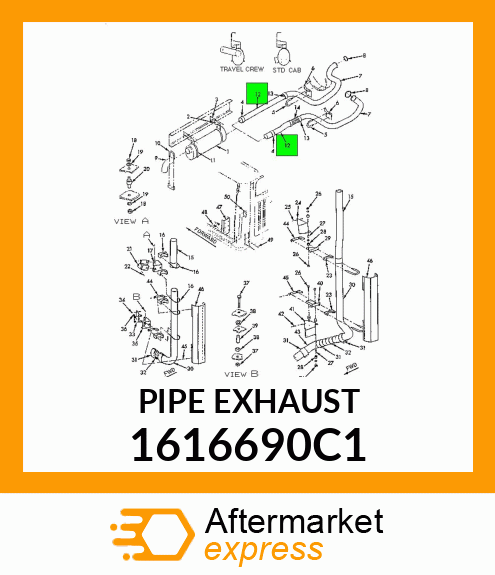 PIPE_EXHAUST 1616690C1