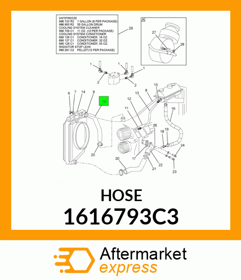 HOSE 1616793C3