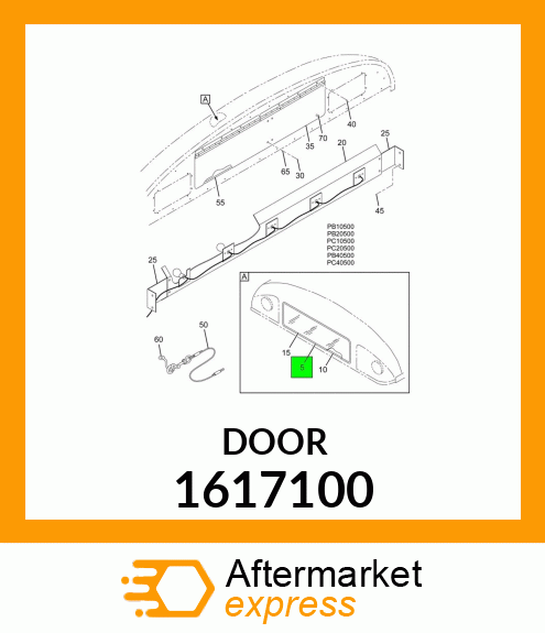 DOOR 1617100