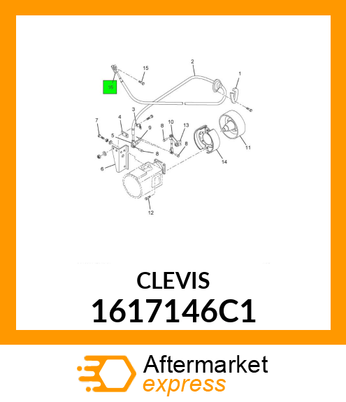 CLEVIS 1617146C1