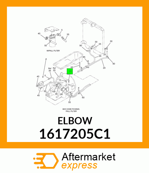 ELBOW 1617205C1