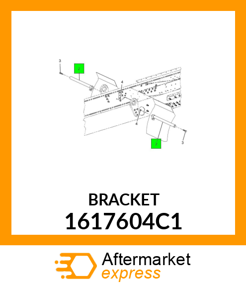 BRACKET 1617604C1