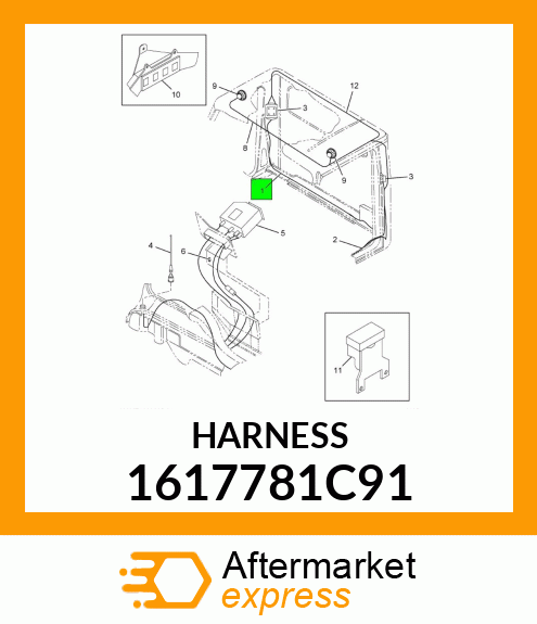 HARNESS 1617781C91