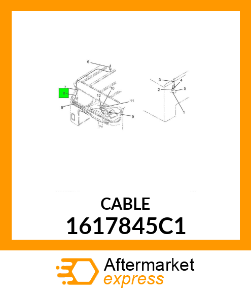 CABLE 1617845C1