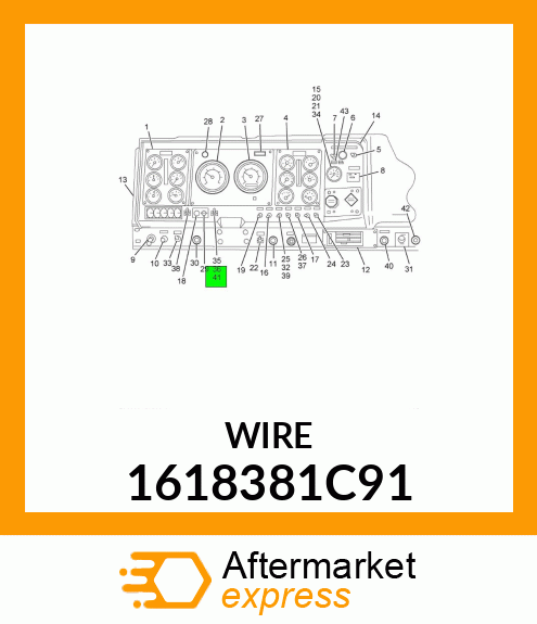 WIRE 1618381C91