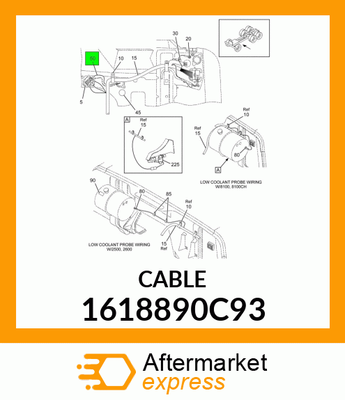CABLE 1618890C93