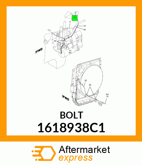 BOLT 1618938C1