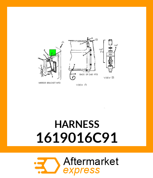 HARNESS 1619016C91