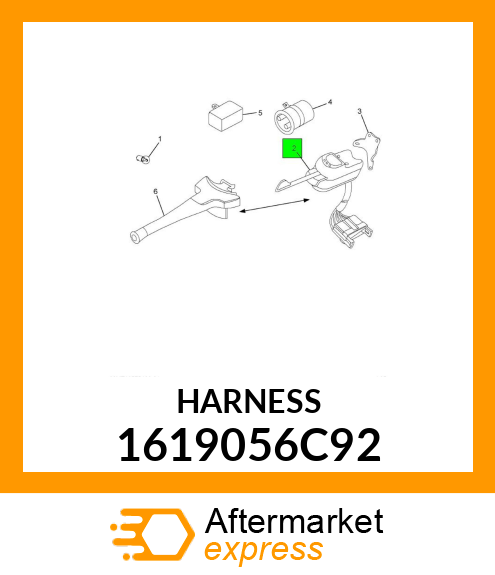 HARNESS 1619056C92