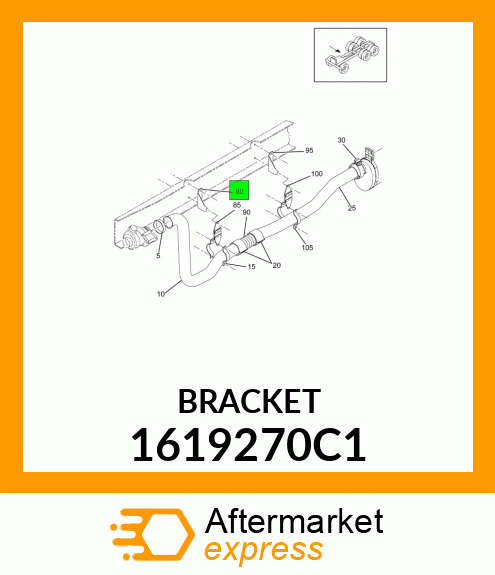 BRACKET 1619270C1