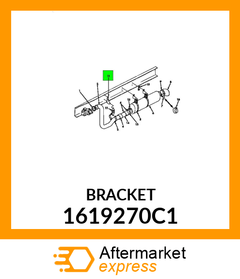 BRACKET 1619270C1