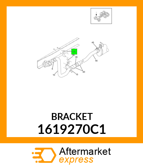 BRACKET 1619270C1