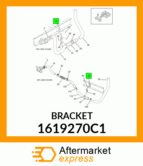 BRACKET 1619270C1