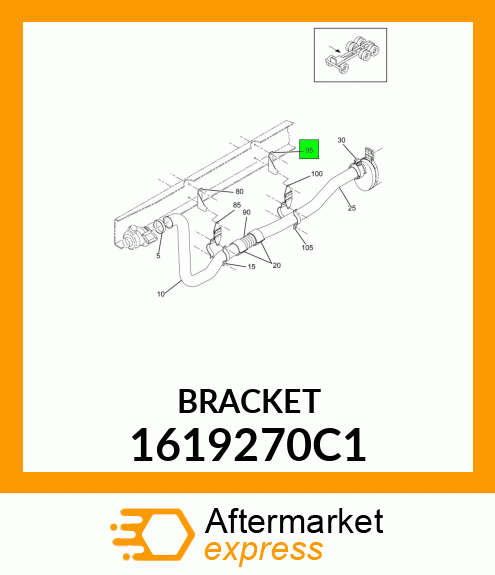 BRACKET 1619270C1