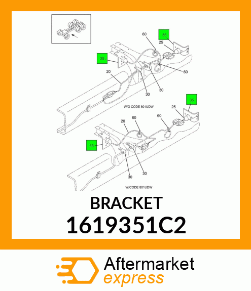 BRACKET 1619351C2