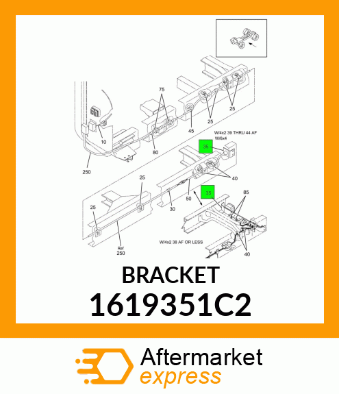 BRACKET 1619351C2