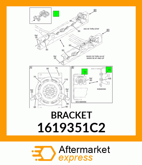 BRACKET 1619351C2