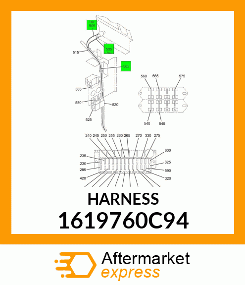 HARNESS 1619760C94