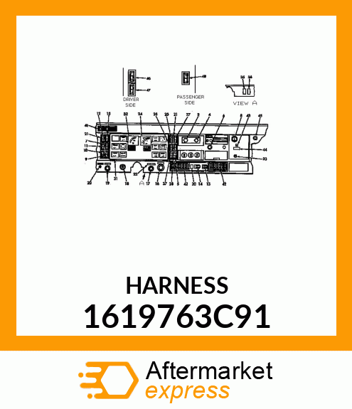 HARNESS 1619763C91