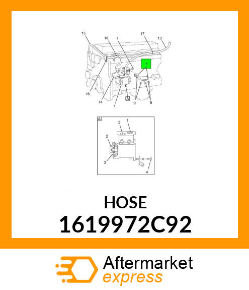 HOSE 1619972C92